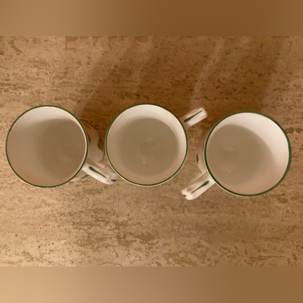 Crown Staffordshire England Vibrant Butterfly Moth Footed Mugs Easter Irish ☘️🦋 - Picture 4 of 8